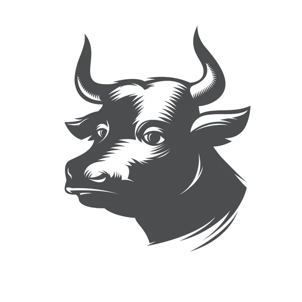 Vector bull — Stock Vector
