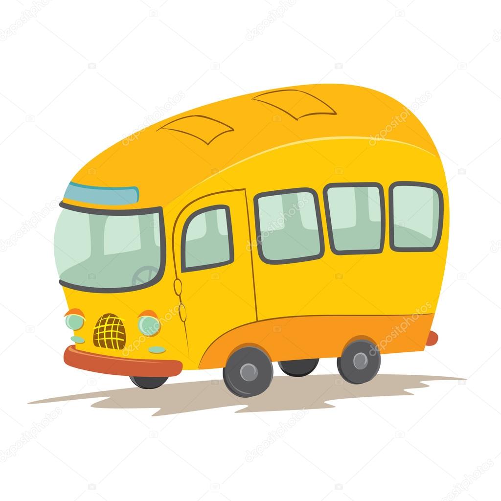Vector cartoon bus Stock Vector Image by ©dvo #79466678 Vector cartoon bus Stock Vector Image by ©dvo #79466678