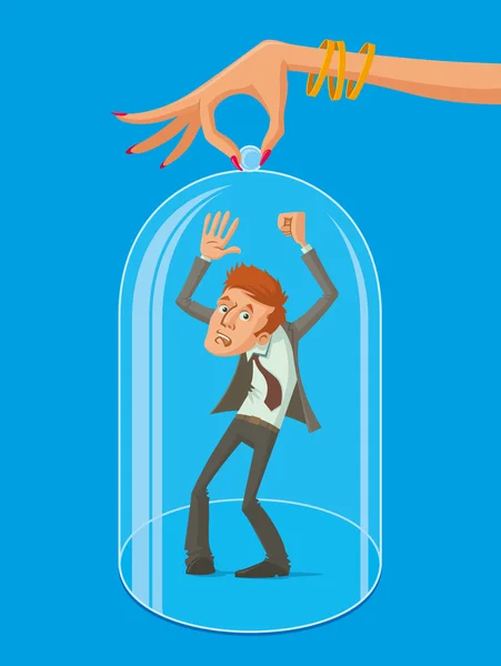 Под колпаком слушать. Человек под колпаком. Человек под стеклянным колпаком. Человек под колпаком рисунок. Под Колпако