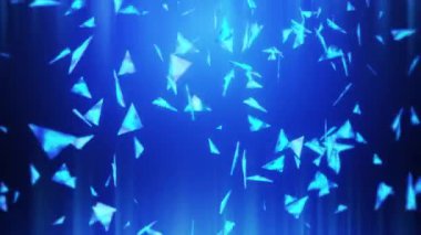 Dekoratif simli parlak arkaplan canlandırma döngüsü