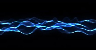 Soyut arkaplan dalgalı canlandırma döngüsü