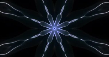 Soyut kaleydoskop arkaplan canlandırması