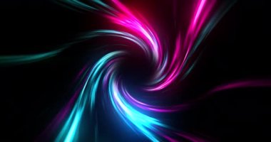 Soyut girdap çizgileri canlandırma arkaplanı