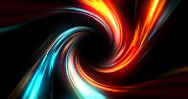 Soyut girdap çizgileri canlandırma arkaplanı