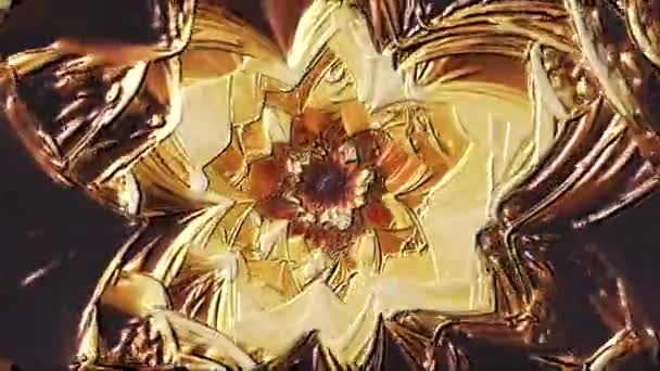 Abstrakcyjne Tło Kwiatowe Animacja Kształtów Kwiatów Ruch Koncepcja Pętli — Wideo stockowe