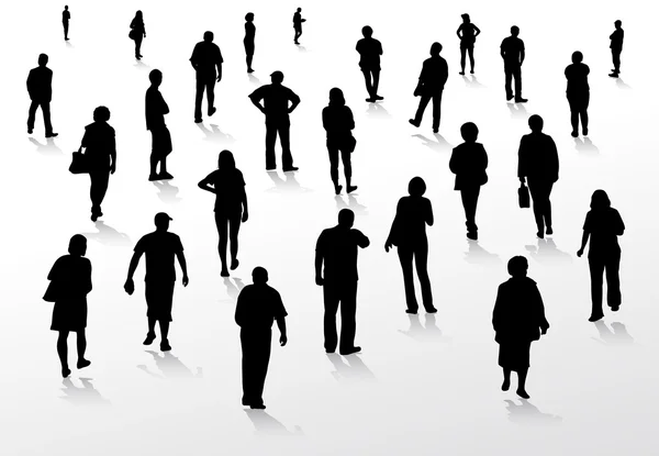 İnsanlar siluetleri