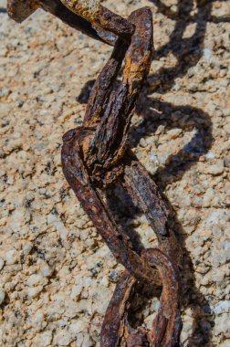 Boulder linklere paslı Zinciri