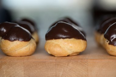 Krem Puffs Ganache ile