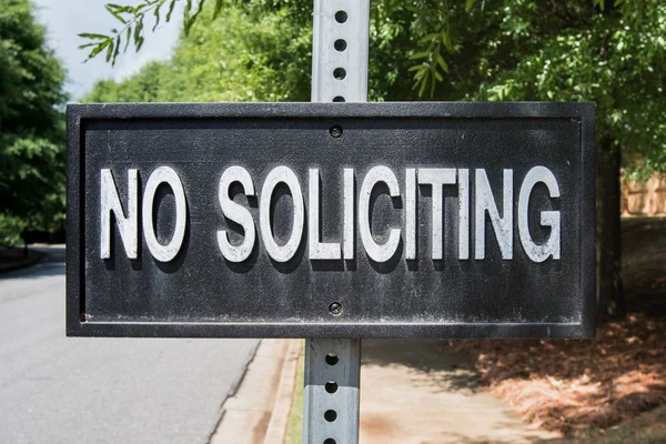 No Solicitar Señal — Foto de Stock