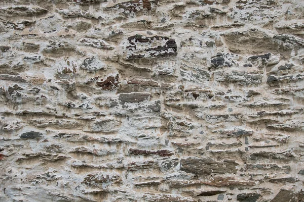 Putz und Steinmauer horizontal — Stockfoto