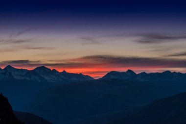 Gün batımı bitti Camas Ridge