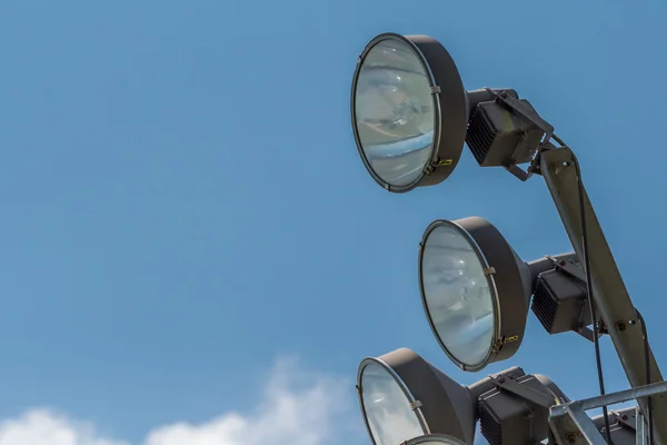 Stadium Lights fechar — Fotografia de Stock