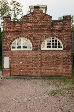 Harpers Ferry eski kale duvarına geri