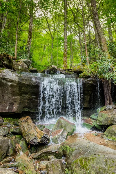 Маленький водопад в походе к Радужному водопаду — стоковое фото