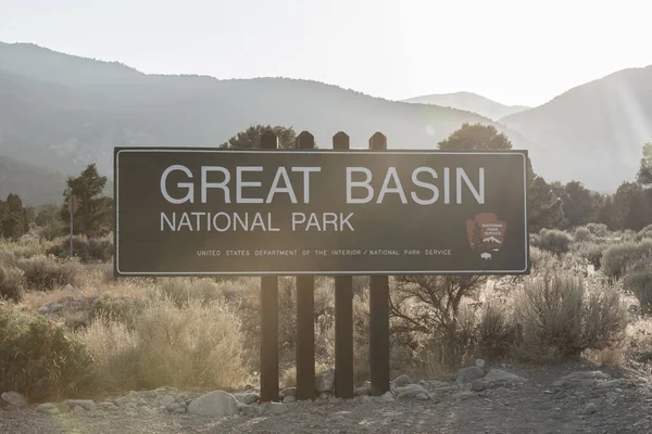 Great Basin National Park Spojené Státy Americké Srpna 2020 Sun — Stock fotografie