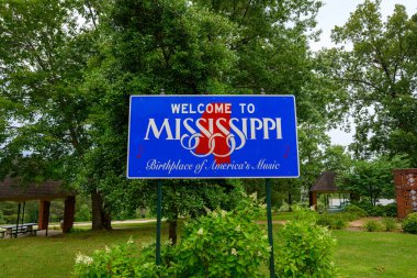 Mississippi, ABD: 3 Temmuz 2019: Mississippi Yol Tabelasına Hoşgeldiniz