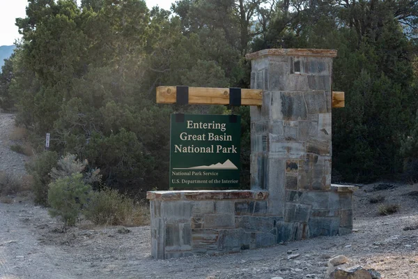 Great Basin National Park Spojené Státy Americké Srpna 2020 Vjezd — Stock fotografie