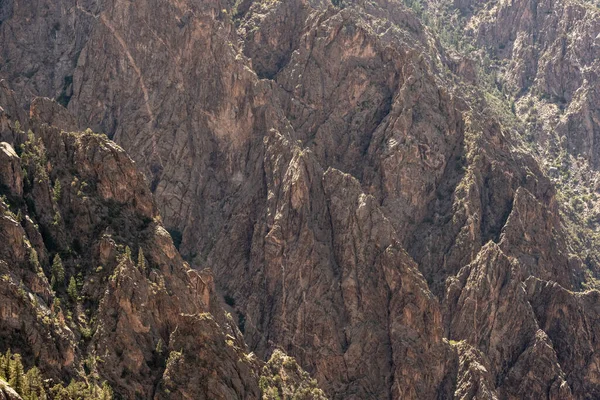 Plusieurs Crêtes Tombent Dans Canyon Dessous — Photo