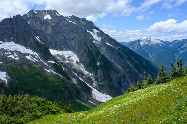 Vistas Deslumbrantes Das Montanhas Das Cascatas Norte — Fotografia de Stock