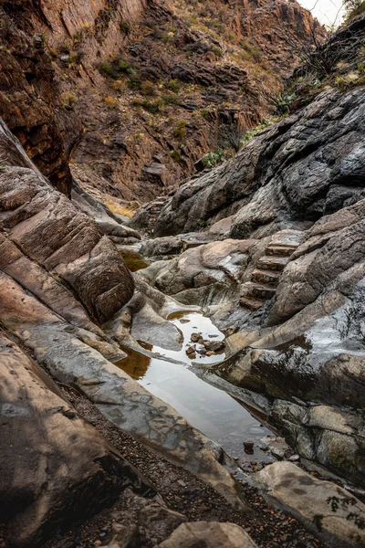 Pölen Fönstret Dropoff Big Bend Nationalpark — Stockfoto