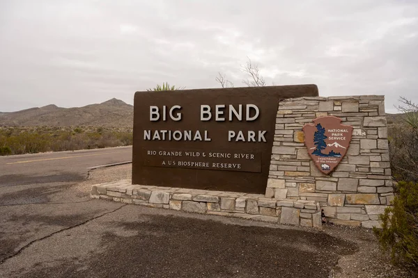 Big Bend National Park Spojené Státy Americké Leden 2021 Big — Stock fotografie