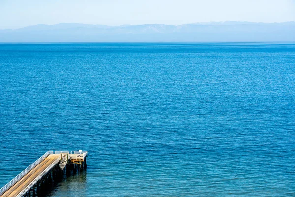 Dock Łodzi Porcie Więźniów Wyspie Santa Cruz — Zdjęcie stockowe