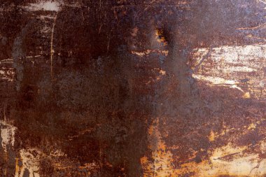 Guadalupe Dağları Ulusal Parkı 'ndaki Eski Su Tankının Paslı Dokusu