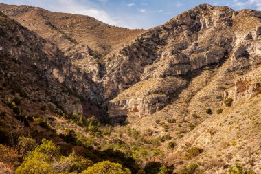 Guadalupe Dağları 'ndaki Şeytanların Arka Duvarı Ulusal Parkı