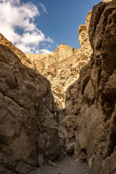 Caída Seca Largo Gower Gulch Parque Nacional Death Valley — Foto de Stock