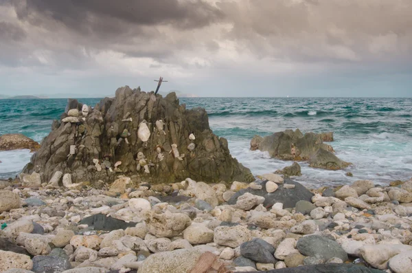 Berusad bay stenar — Stockfoto