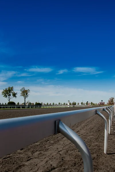 Railing na pista de corrida Hore — Fotografia de Stock