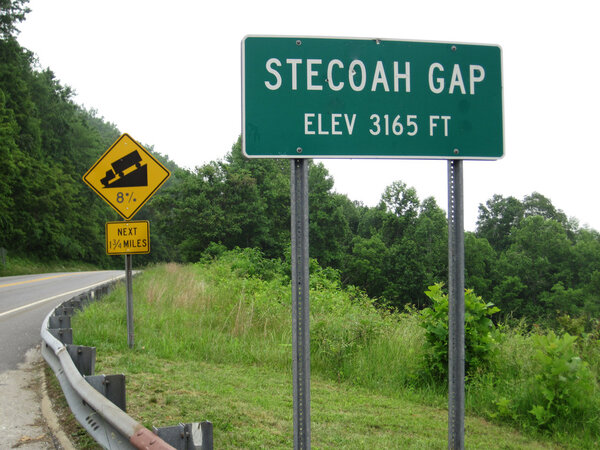 Stecoah Gap and Steep Grade