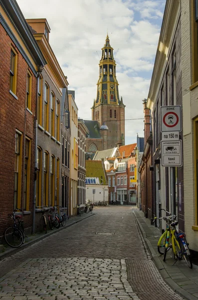 Centrum in Groningen — Stockfoto