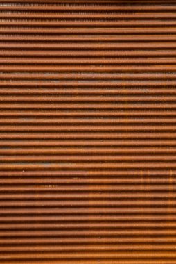 Paslı oluklu çelik arka plan