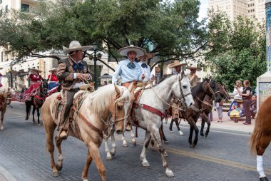 San Antonio Rodeo Parade biniciler
