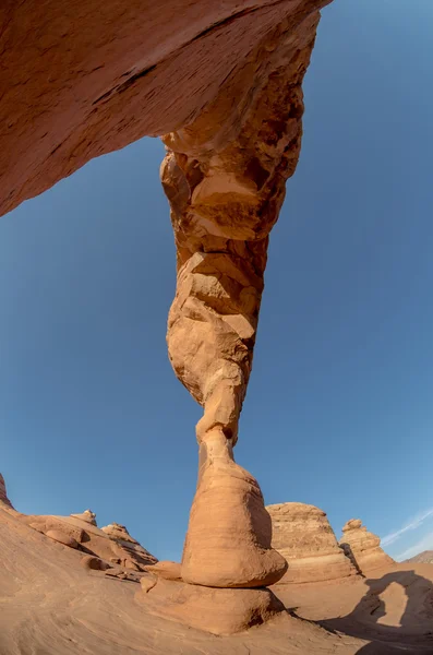 Dun poot van Delicate Arch — Stockfoto