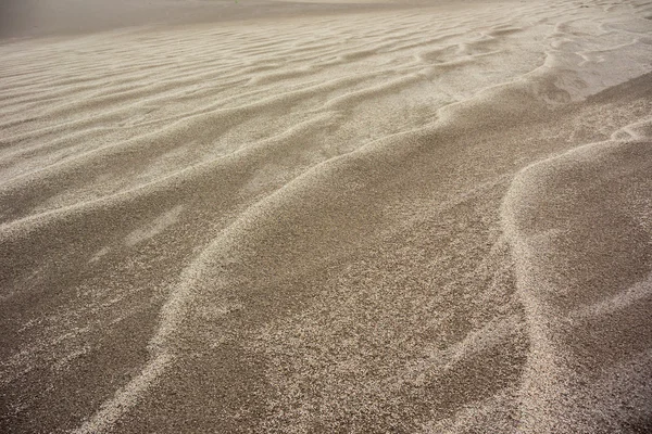 Ondulações em Dunas de Areia Close Up — Fotografia de Stock