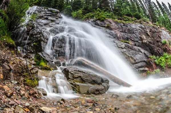 Long Exposure of Waterfall from Snow Melt in Colorado — Stock Photo, Image