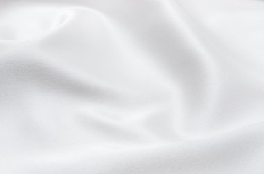 arkaplan olarak beyaz saten kumaş