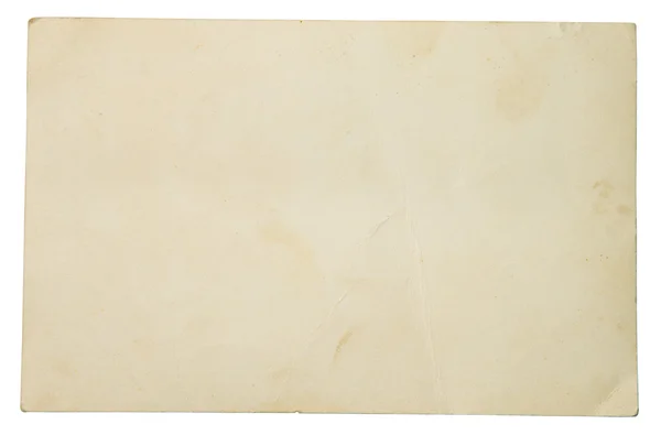 Old paper texture on white — Stock Photo, Image