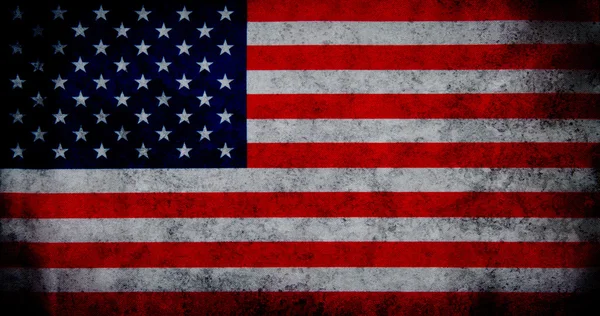 Flaga USA grunge — Zdjęcie stockowe