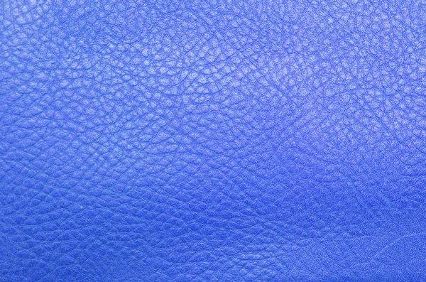 Textura o fondo de cuero azul — Foto de Stock