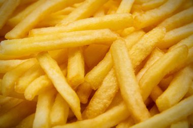 Patates kızartması arka plan dokusu
