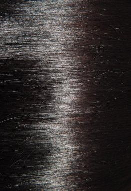 Siyah saç arka plan dokusu.