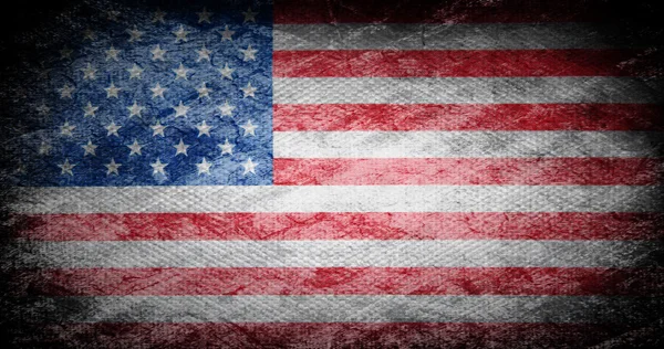 Bandera Grunge de USA — Foto de Stock