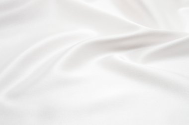 arkaplan olarak beyaz saten kumaş