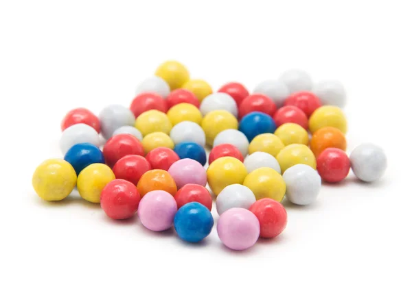 Colored candy on white background — Stock Photo, Image