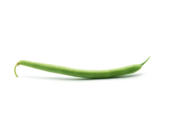 Green beans isolated on a white background — Stock Photo, Image