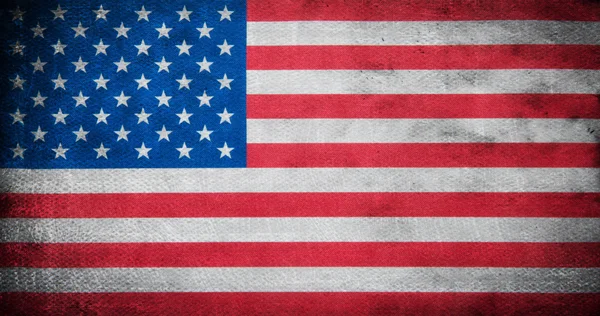 Grungy fond drapeau américain . — Photo