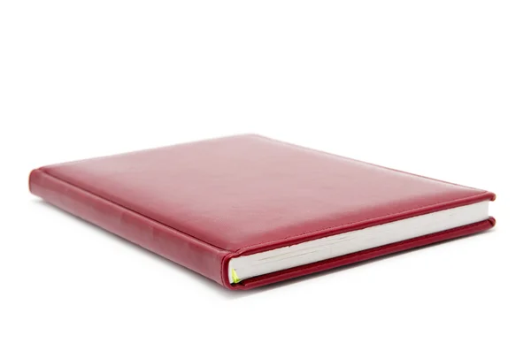 Notebook on white background — Stock Photo, Image